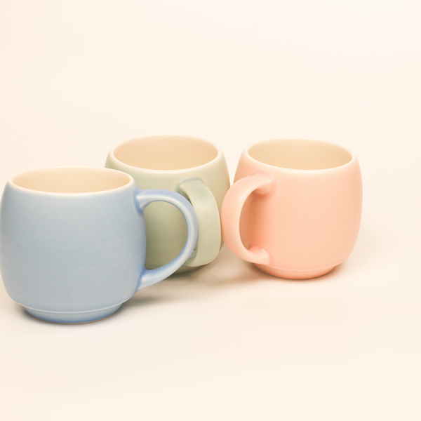 Porcelain Barrel Aroma Stacking Mug - Space Camp
