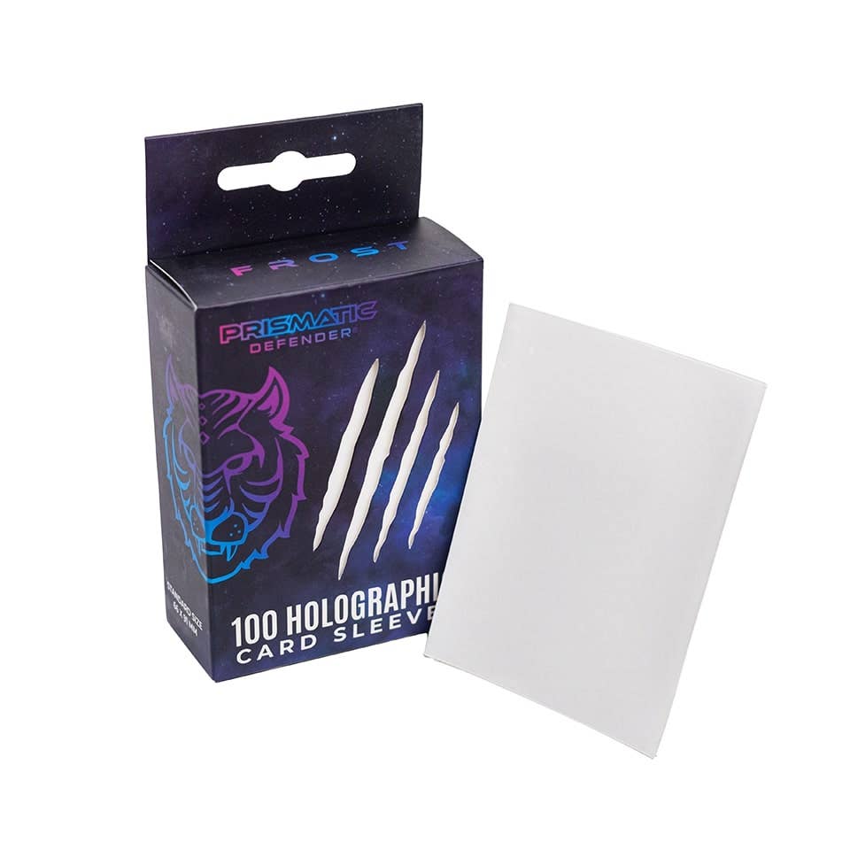 Prismatic Defender® - Holographic Card Sleeves - 3 Foil Designs - Dark Green / Oracle