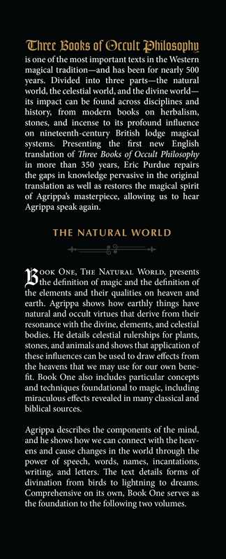Three Books of Occult Philosophy by Heinrich Cornelius Agrippa