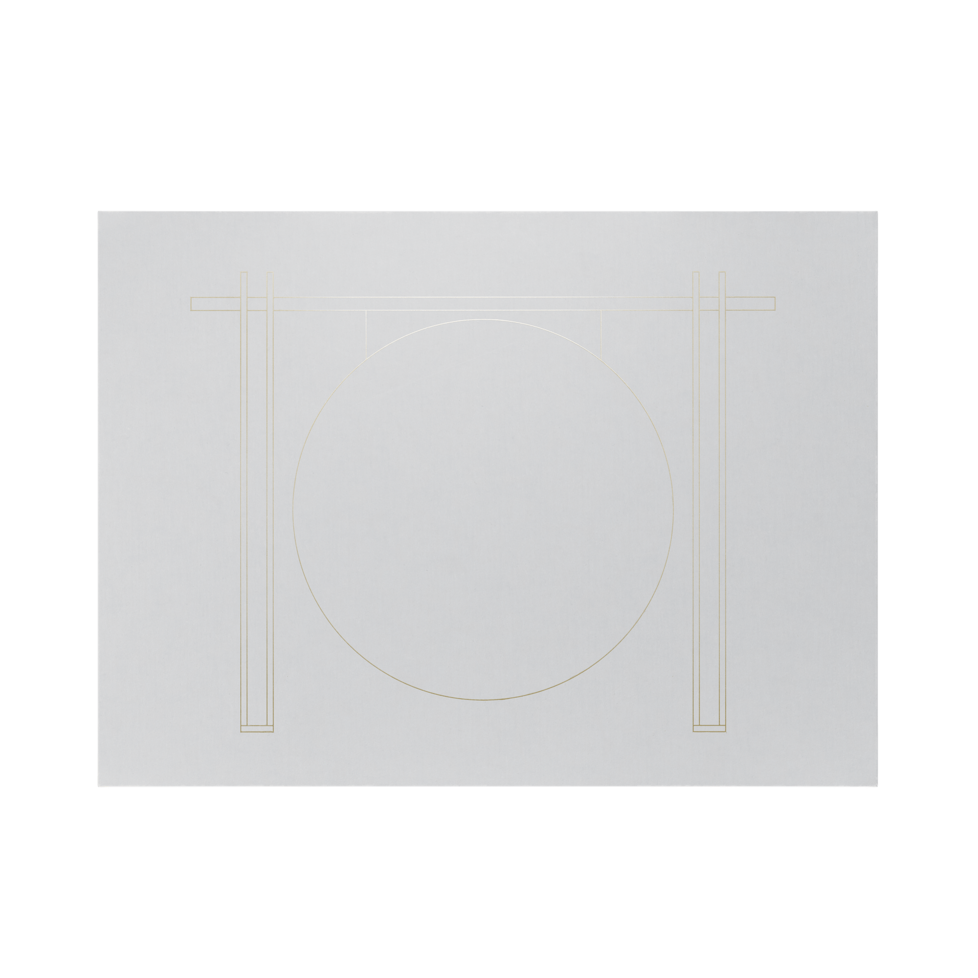 Walden - 12" Home Meditation Gong - Silver