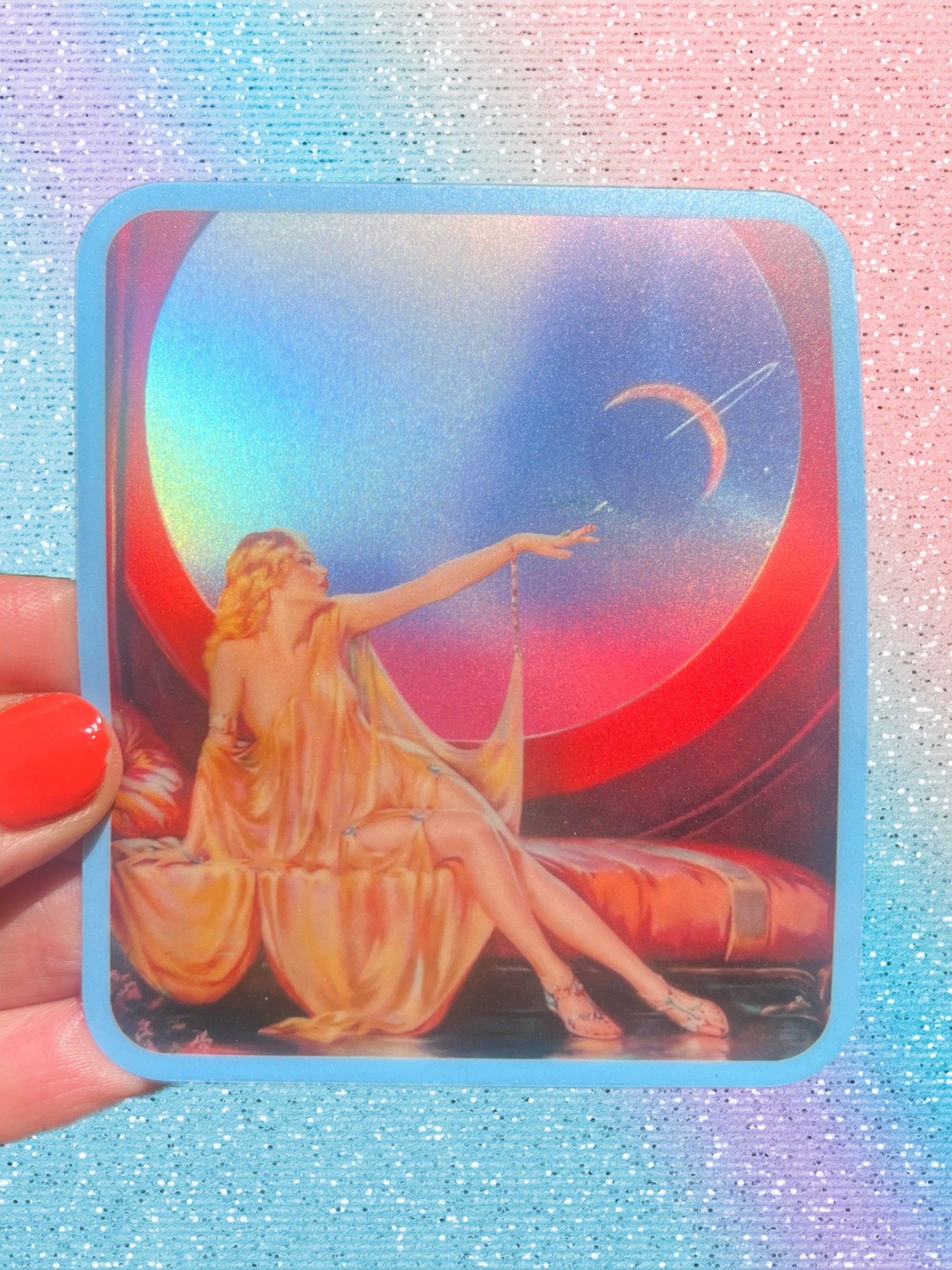 Dreamy Sci-Fi Fantasy - Sticker
