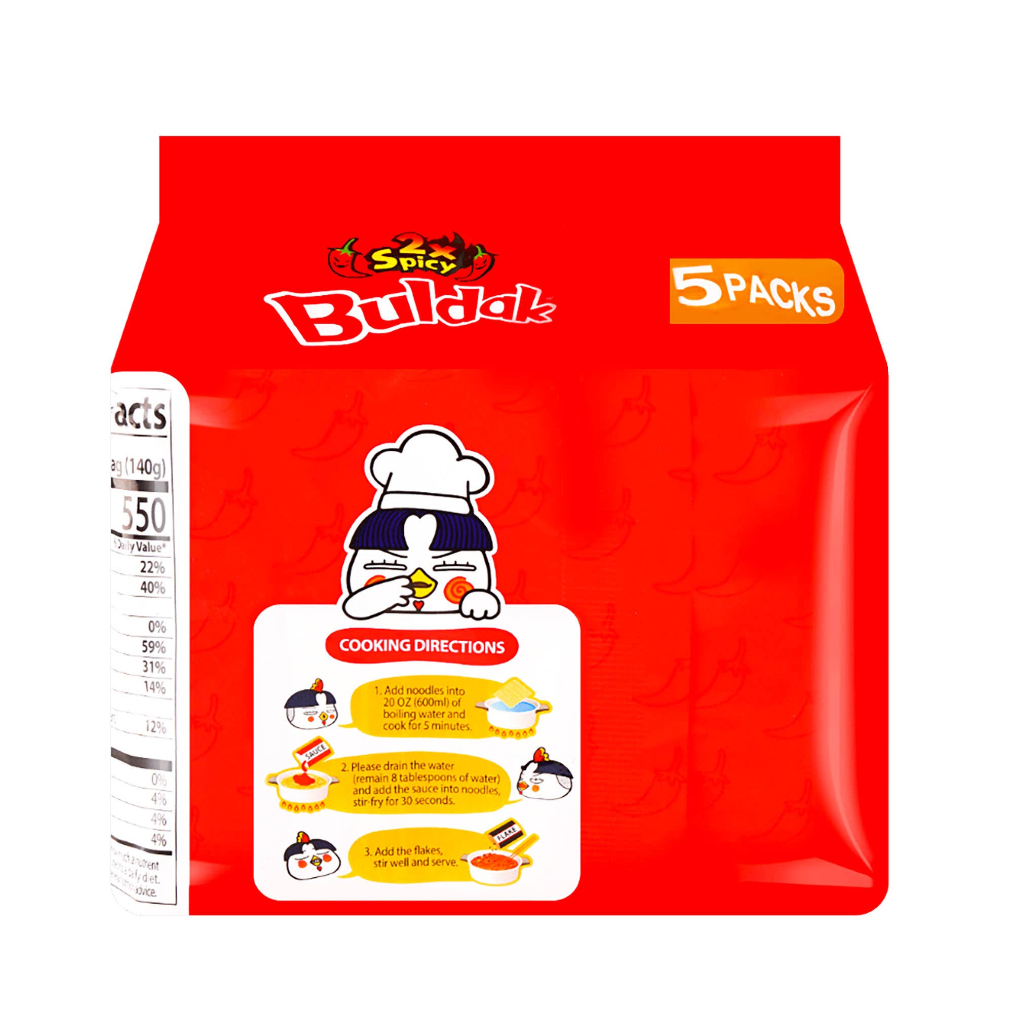 Samyang - Buldak - X2 Spicy Chicken Flavor Ramen