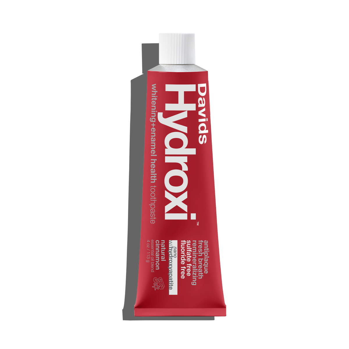 Davids - Hydroxi™ Whitening + Enamel Health Nano Hydroxyapatite Toothpaste - Cinnamon
