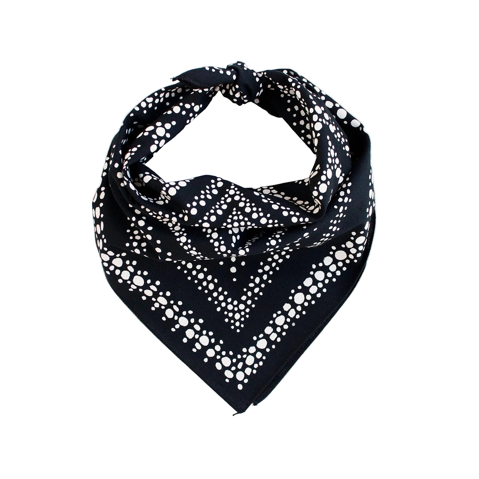 Pebble Bandana - Black