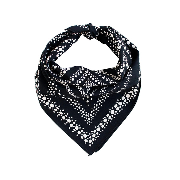 Pebble Bandana - Black