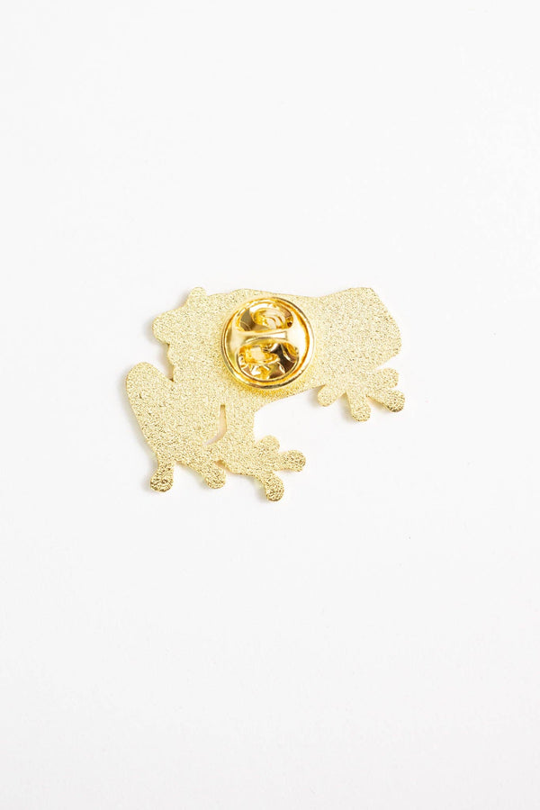 Cobalt Poison Dart Frog Pin