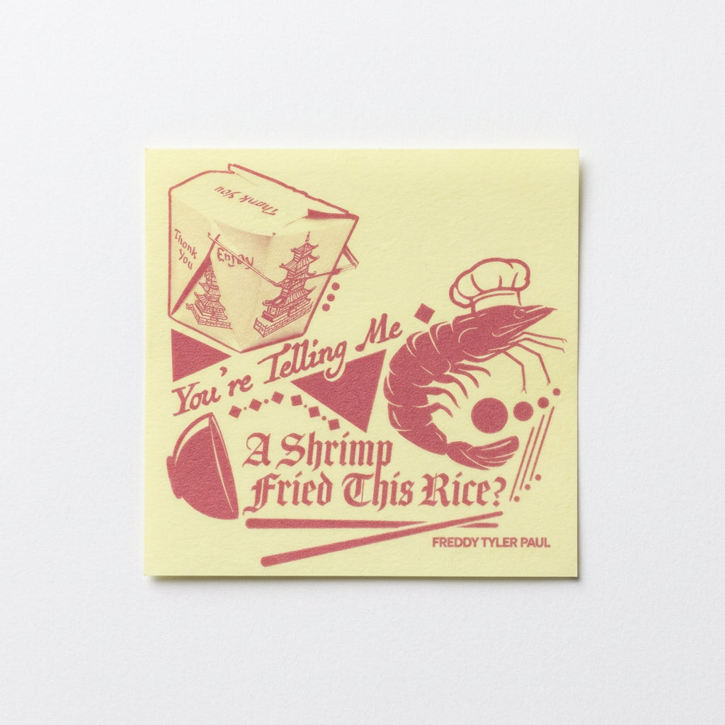 Freddy Tyler Paul - Little Sticker - 'Shrimp Fried Rice'