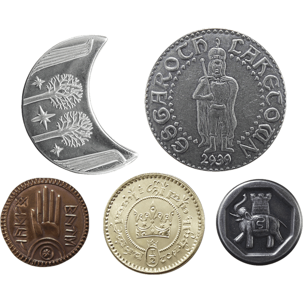 The Lord of the Rings Set #2 - Middle-earth Set of Five Coins
