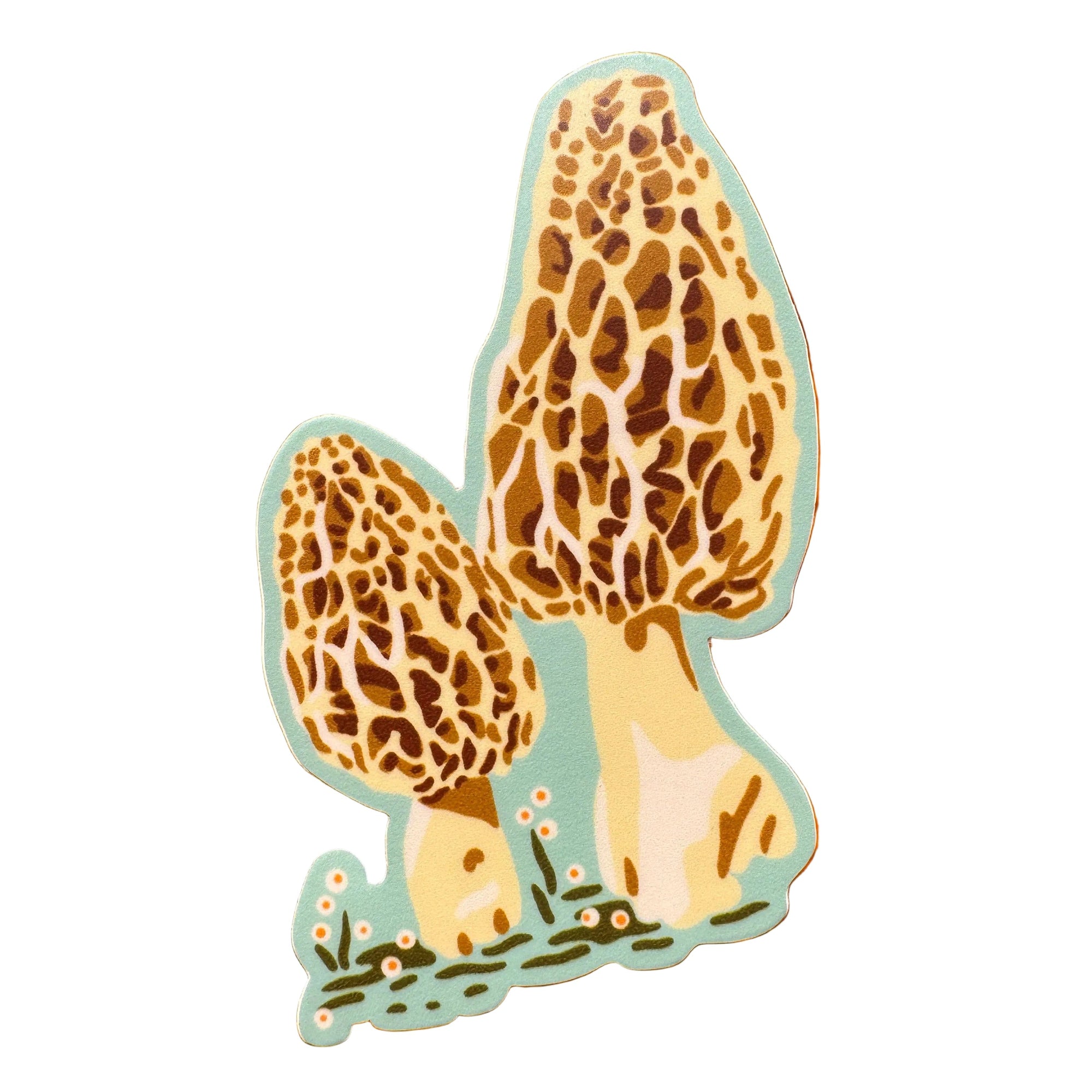 Long Lost Studio - Morel Mushroom Sticker