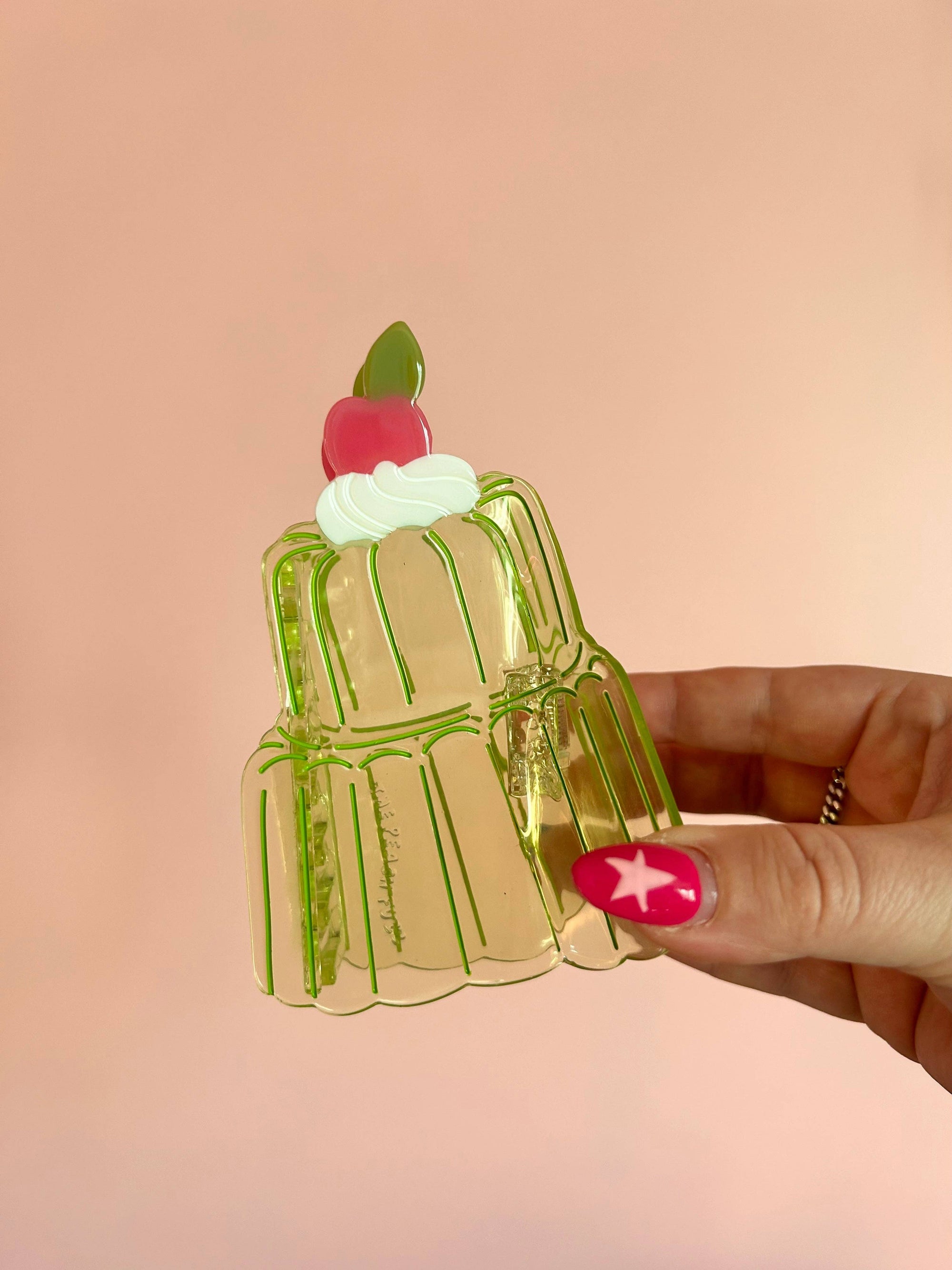 CHUNKS Hair Claw Clip - Jello