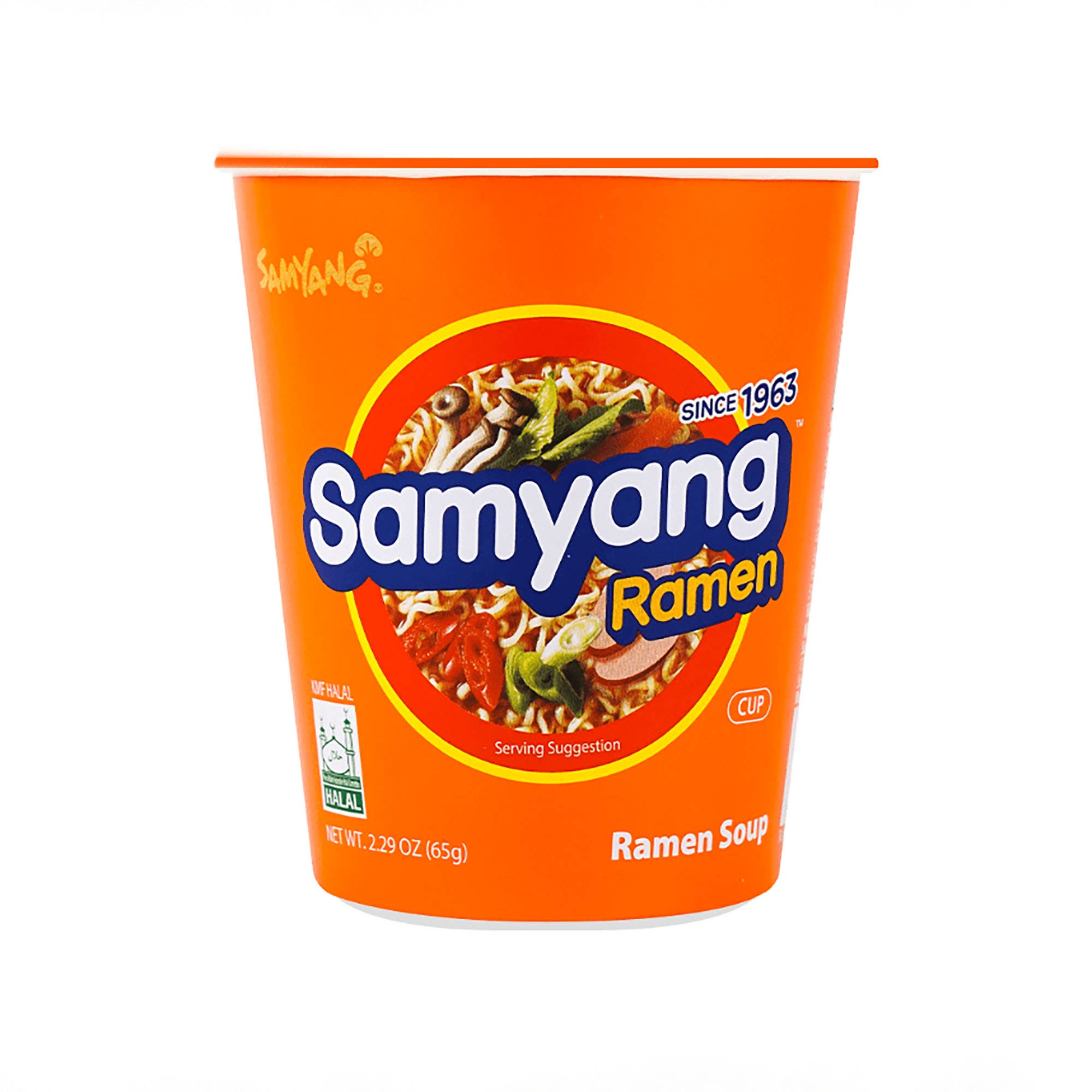 Samyang Original Ramen Cup Noodles– 65g (Pack of 6 Cups)