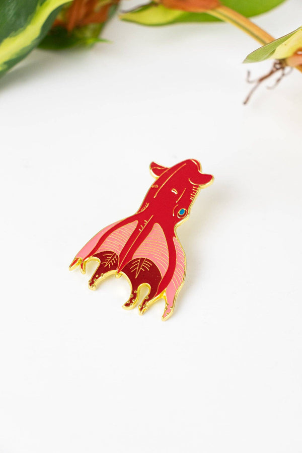 Vampire Squid (Vampyroteuthis infernalis) Pin