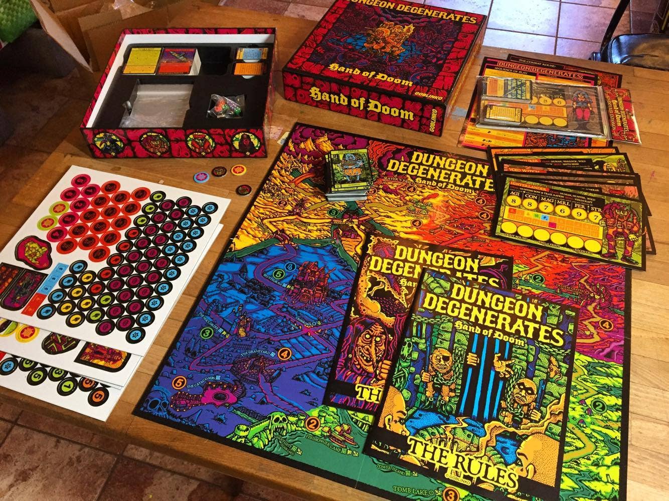 Dungeon Degenerates - Hand of Doom - Fifth Printing