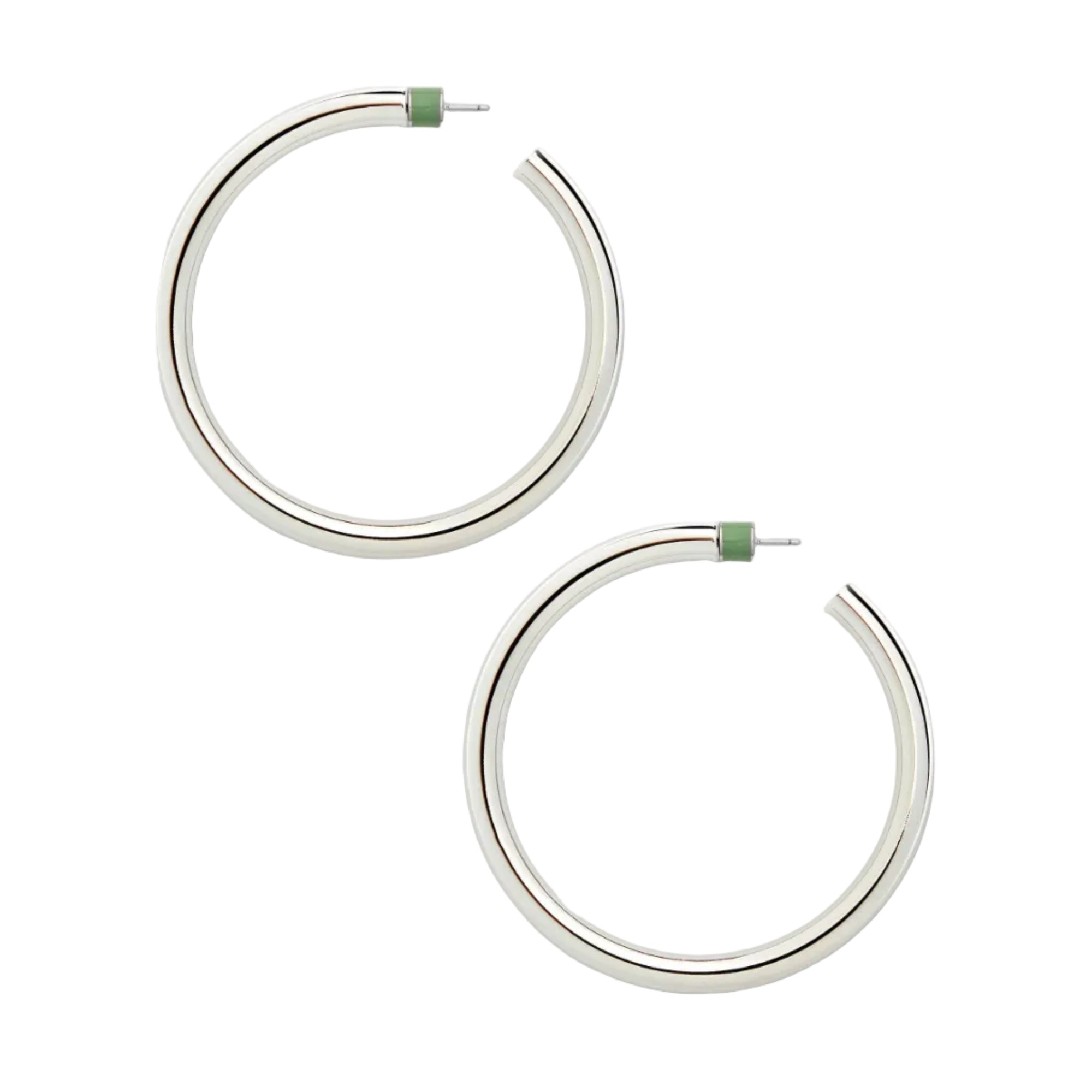 MACHETE - 2.5" Perfect Hoops - Silver