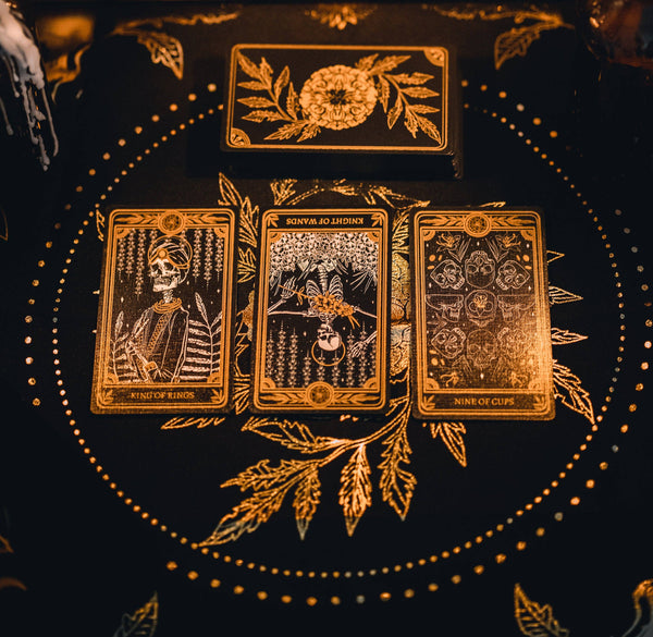 13th Press - Tarot Cloth - "Teeth and Bone"