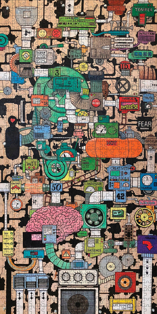 Jonathan Petley: Self Machine 1000-Piece Jigsaw Puzzle