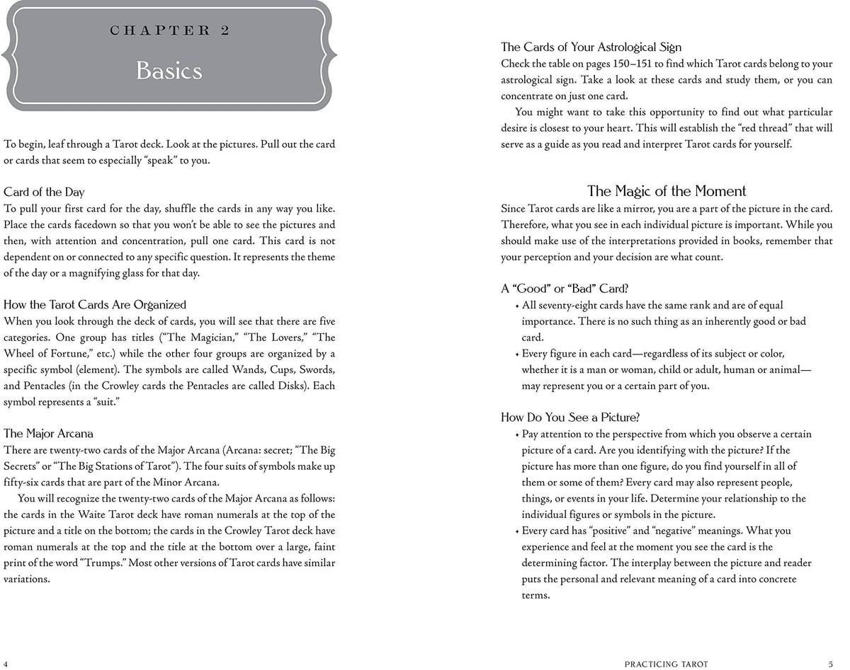 Complete Book of Tarot Spreads by Evelin Burger & Johannes Fiebig