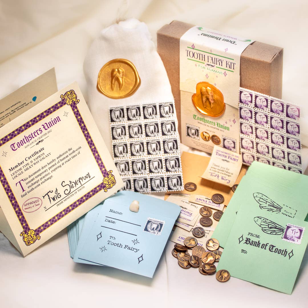 Shire Post Mint - Tooth Fairy's DELUXE Kit with 20 Bronze Coins