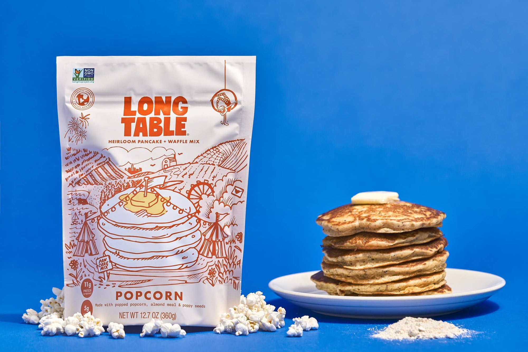 Popcorn Pancake + Waffle Mix - Space Camp