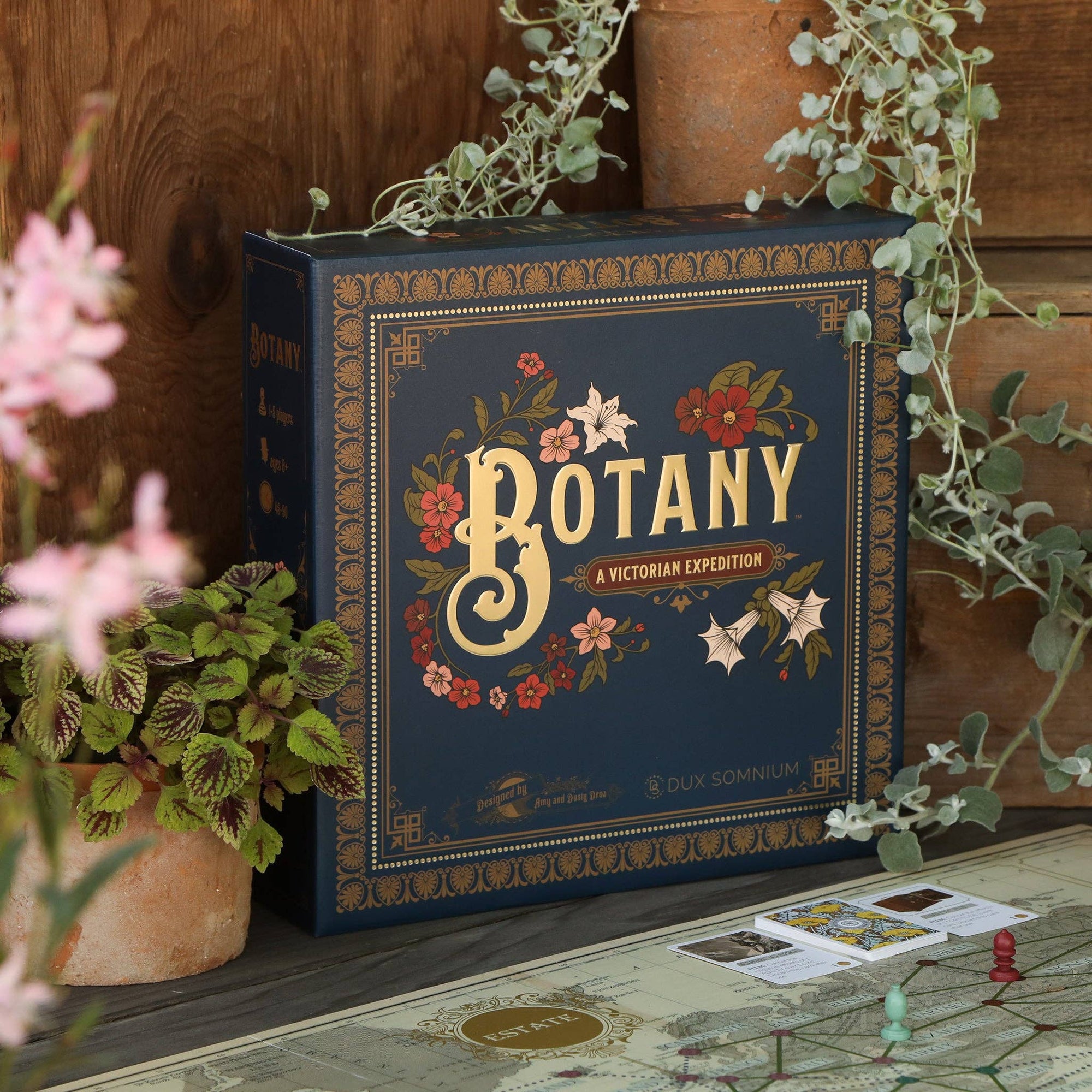 Botany - Flower Hunting in the Victorian Era - Board Game