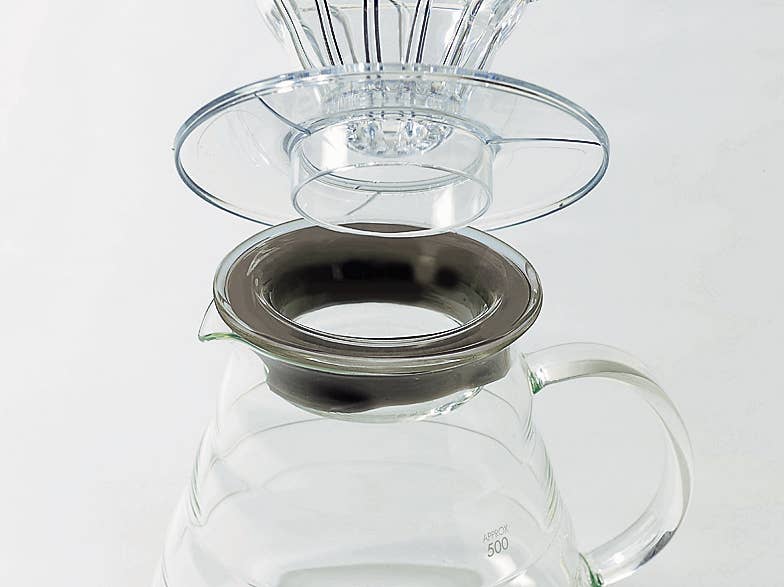 Hario V60 Range Server 01 - Clear Glass - Thumbnail 2
