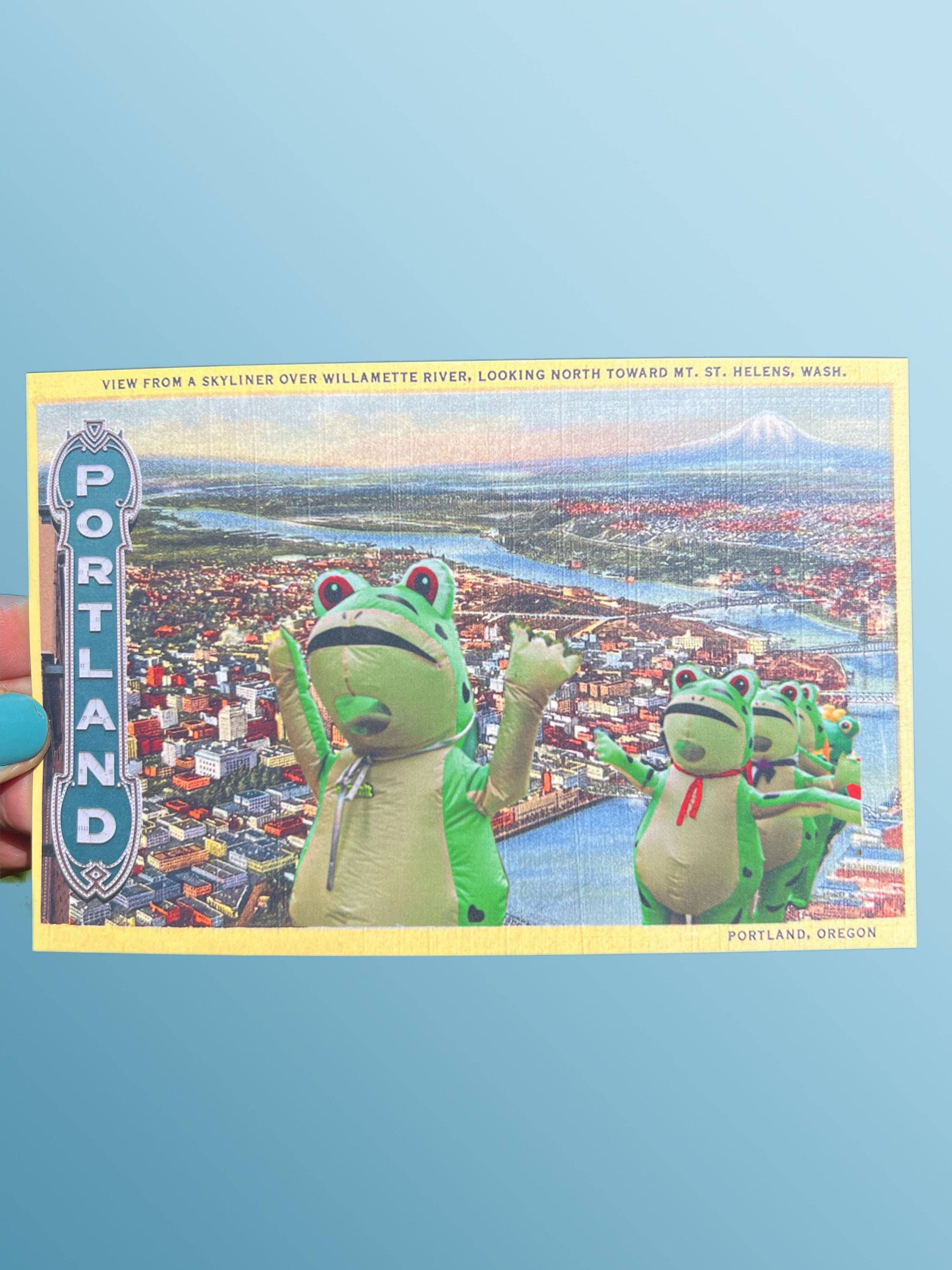 Astral Weekend - POSTCARD Portland Frogs