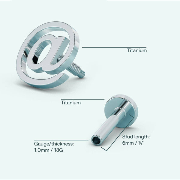 STUDIOCULT - @ Flat Back Earring