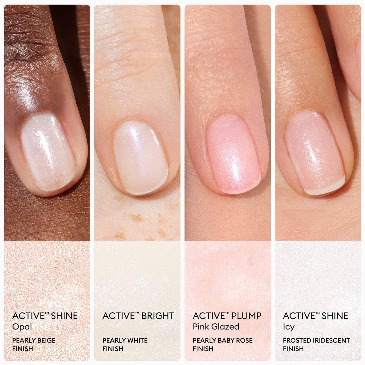 Manucurist - Active™ Shine Nail Polish - Icy