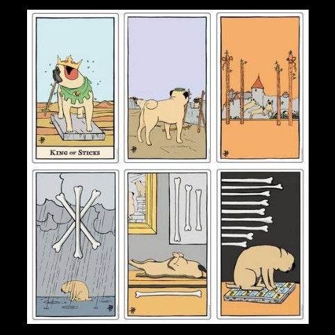 Pug Tarot & Booklet