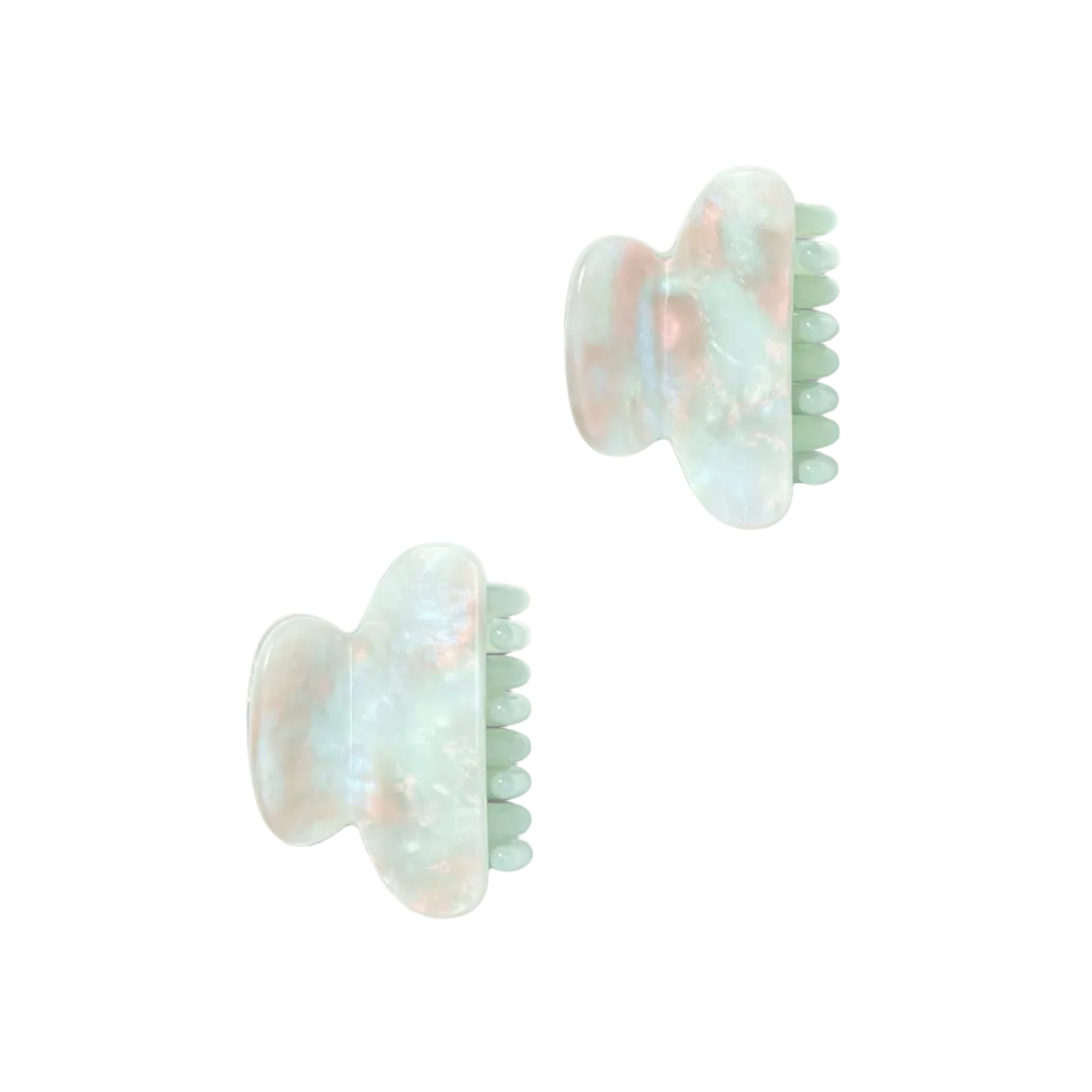 MACHETE - Twin Heirloom Claw Clips - Astral Mint