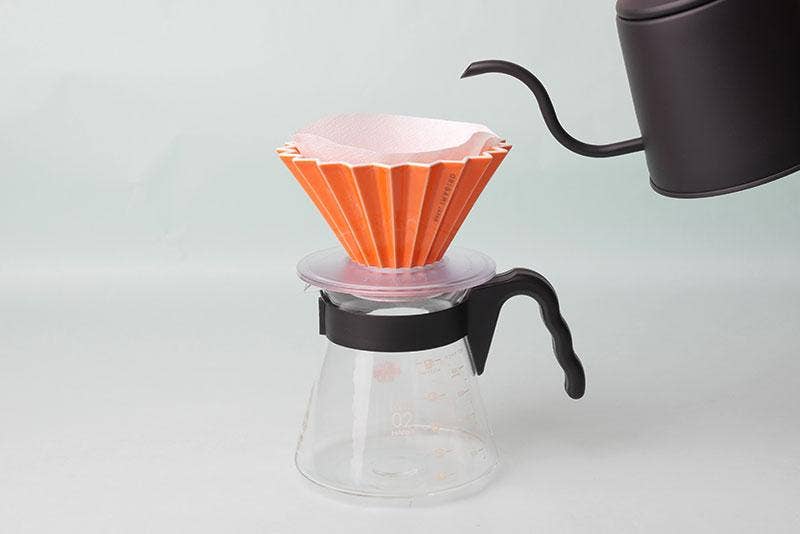 Origami Porcelain Pour Over Coffee Dripper - M - Space Camp