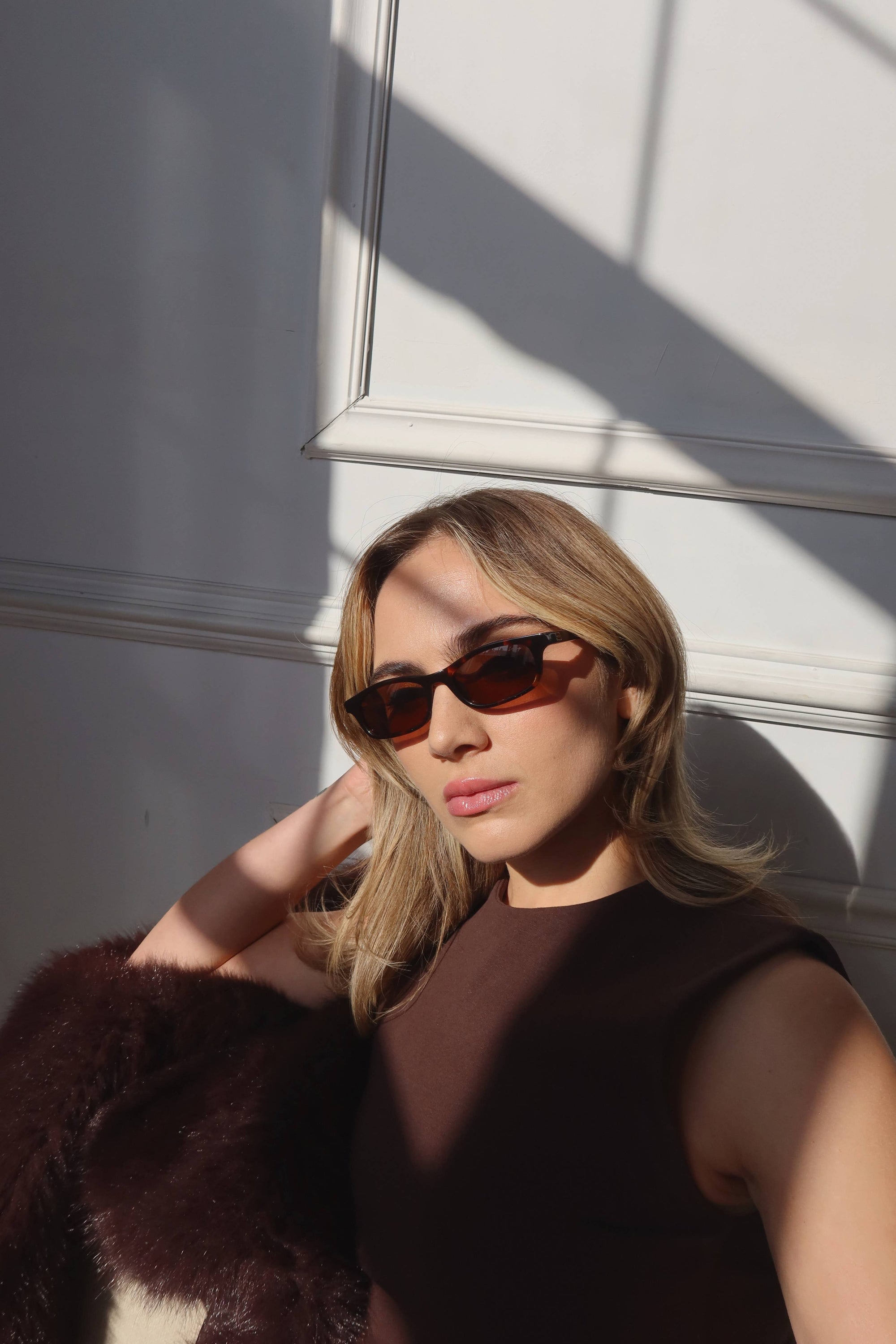 INDY - Joey Square Sunglasses – Tortoise