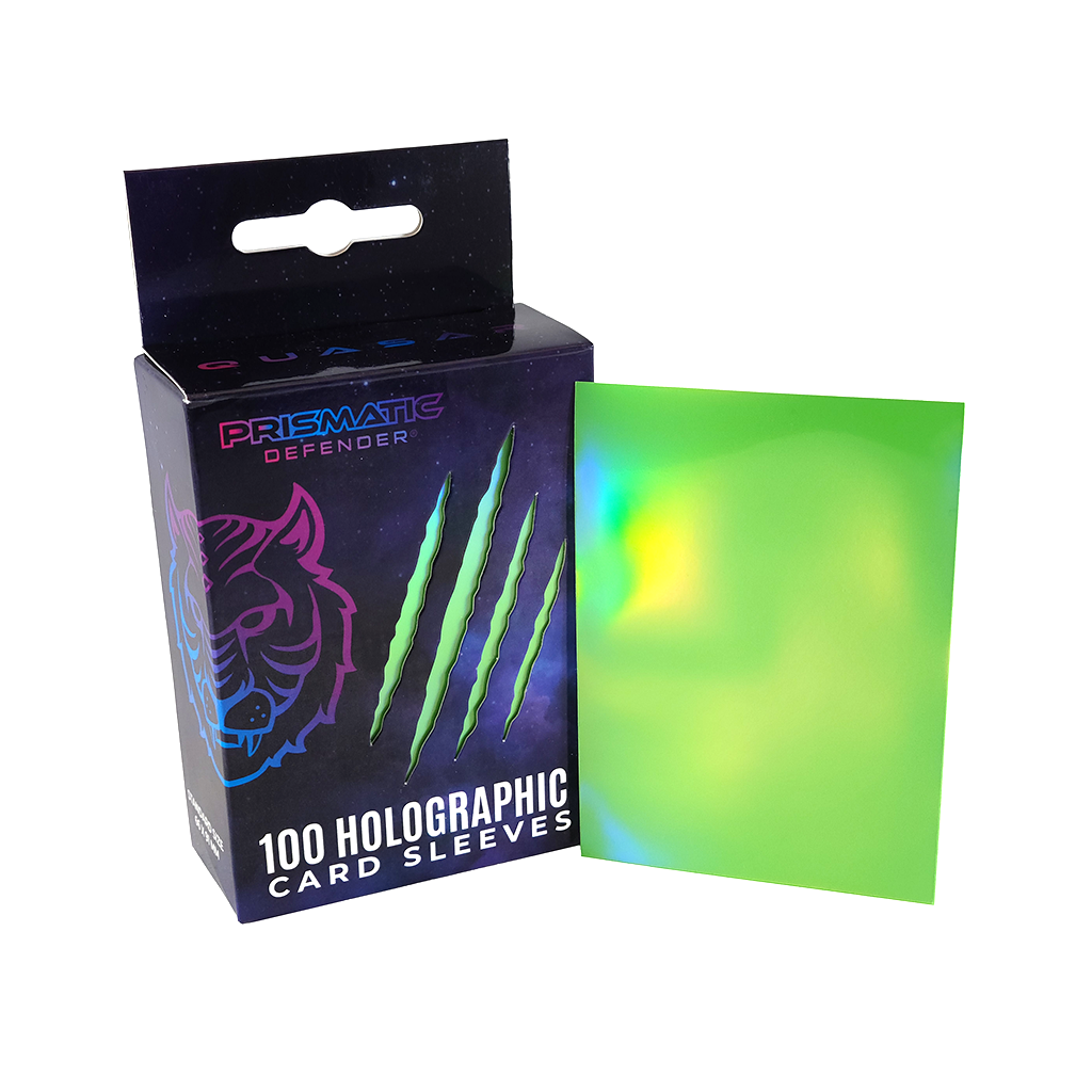 Prismatic Defender® - Holographic Card Sleeves - 3 Foil Designs - Dark Pink / Oracle