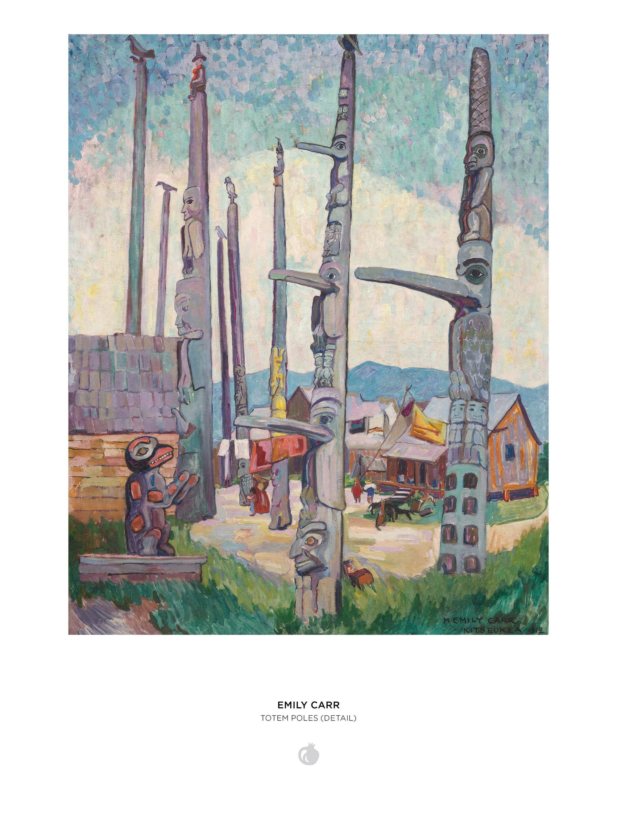Emily Carr: Totem Poles Jigsaw Puzzle - 1000-Piece