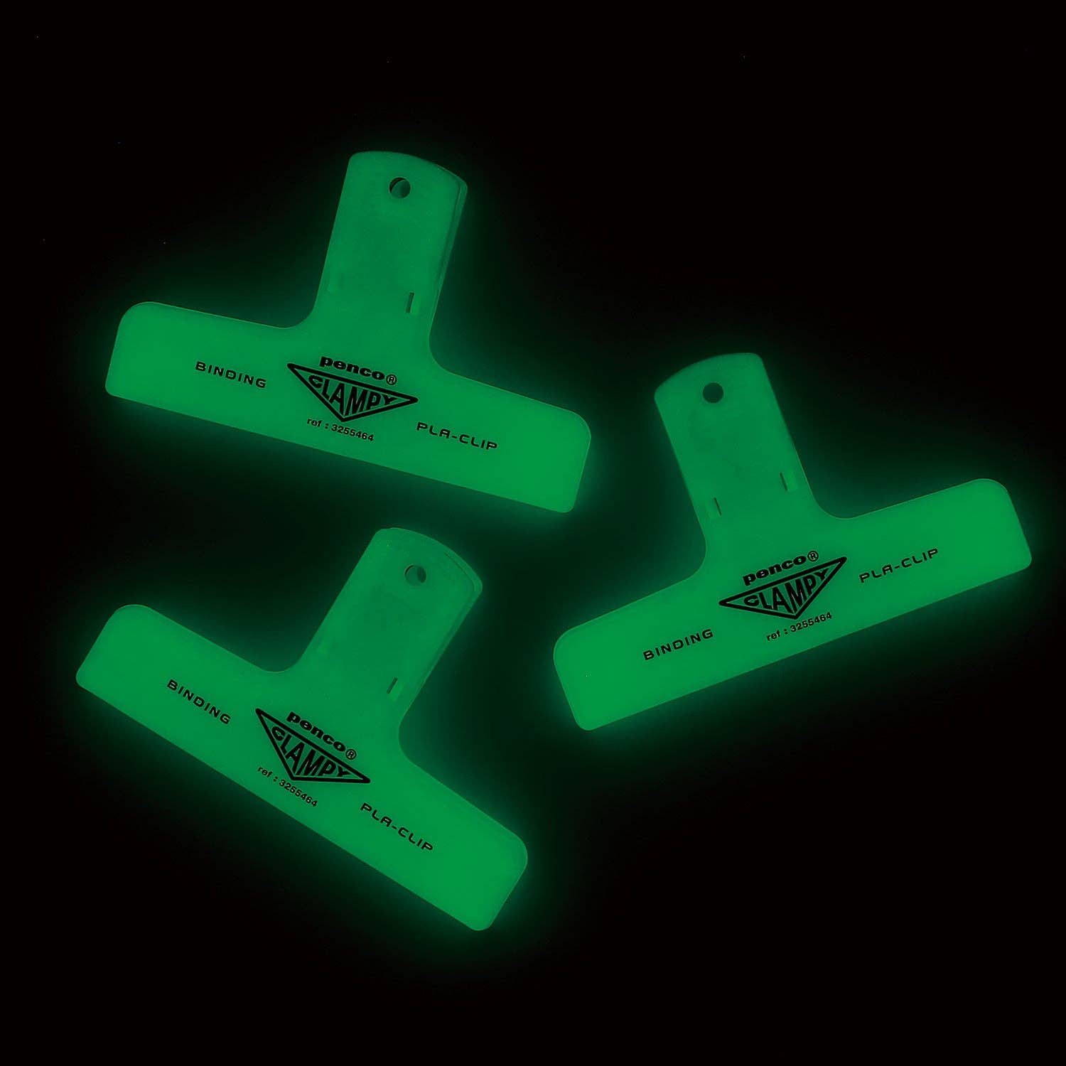 Penco - Plastic Clip - Clear Yellow