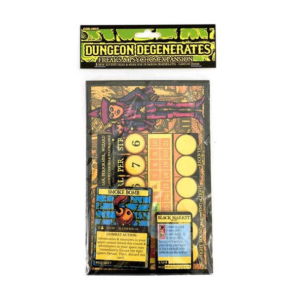Goblinko Dungeon Degenerates - Freaks & Psychos Expansion at Space Camp in Portland, Oregon