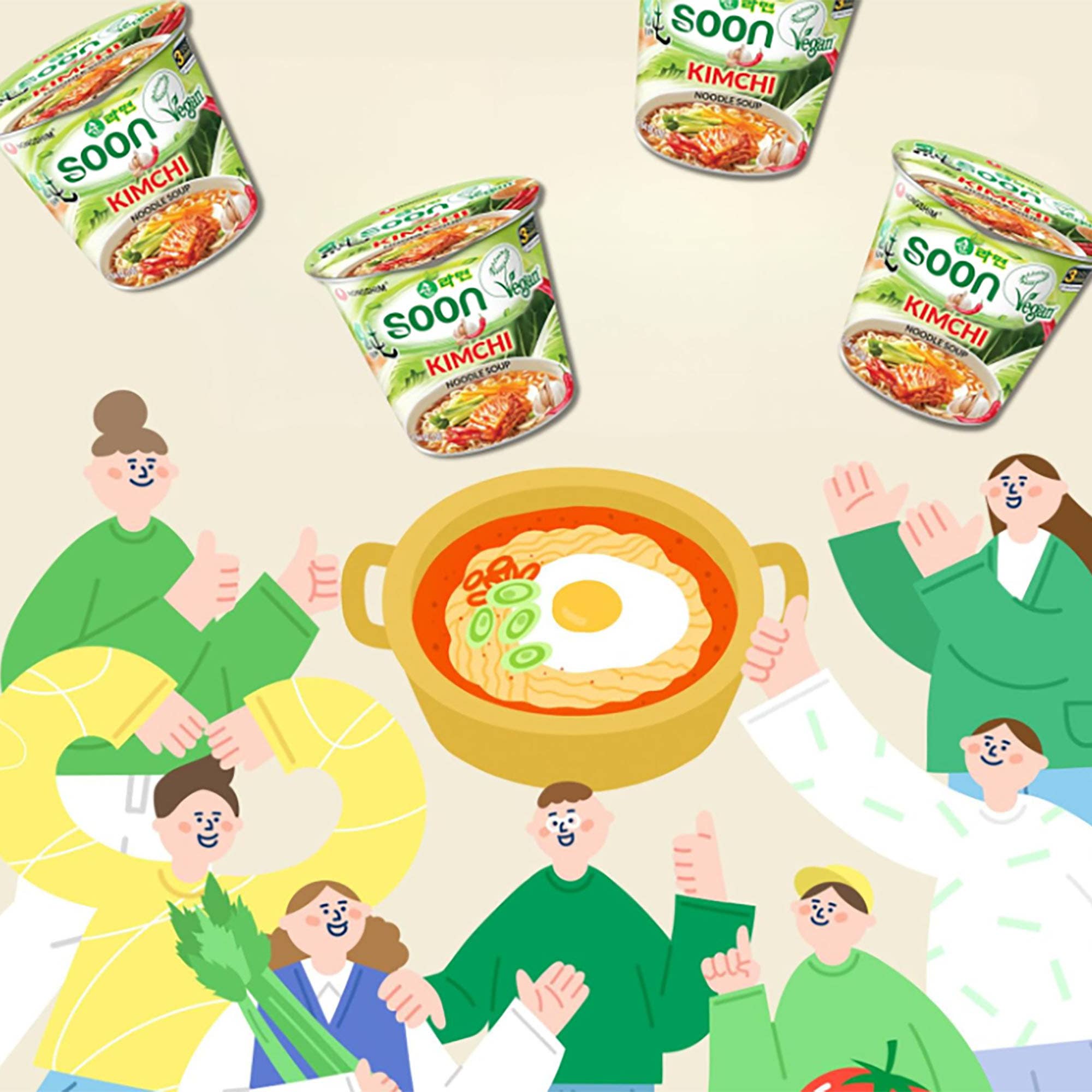 Nongshim - Soon Kimchi Cup