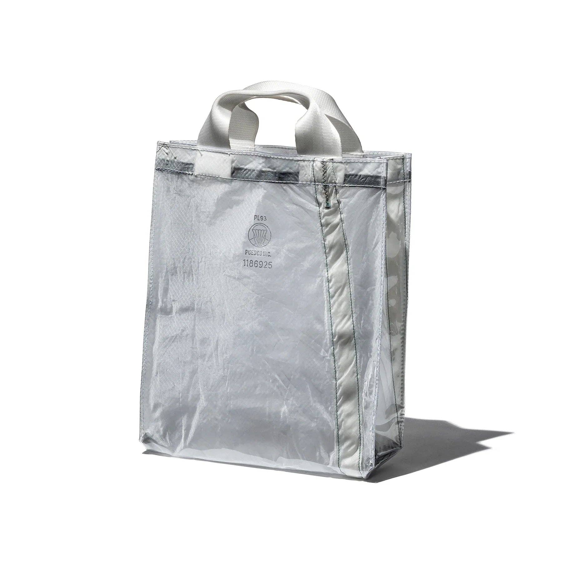 Puebco - Covered Parachute Document Bag - White