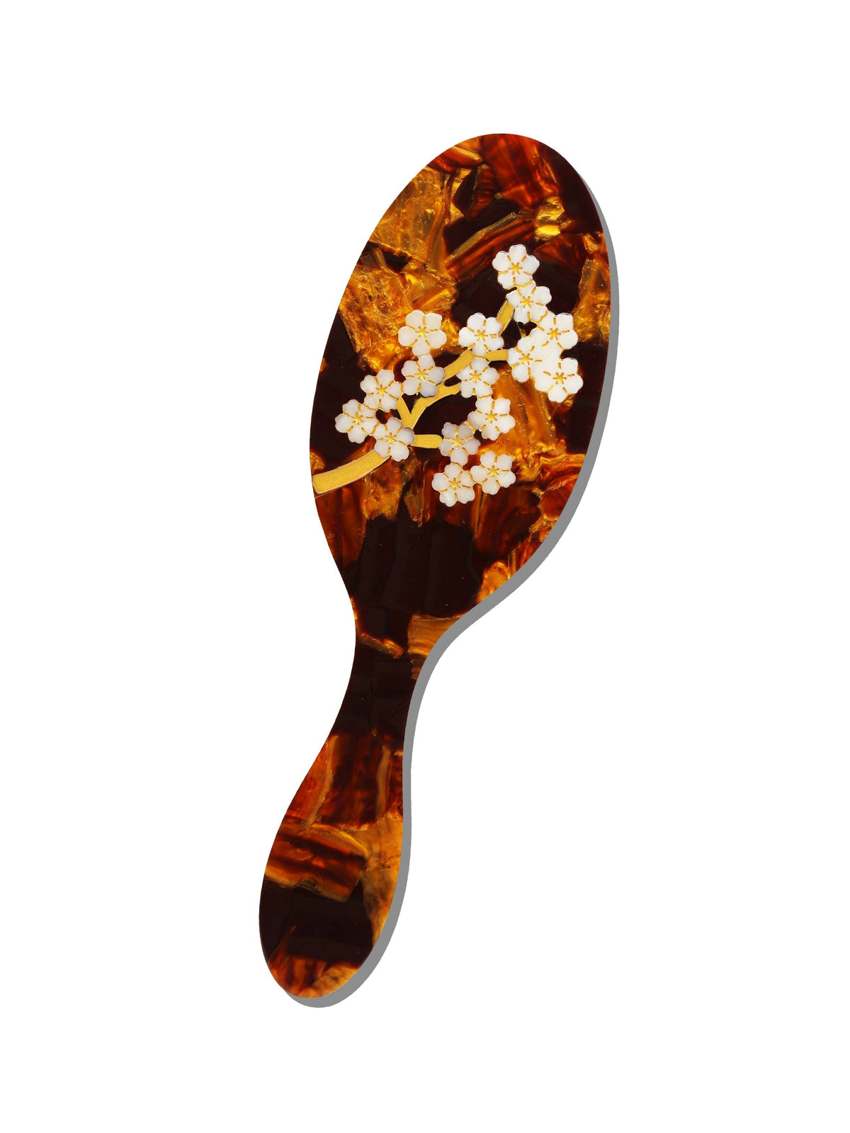 Solar Eclipse - Hair Brush - Brown Sakura Blossom