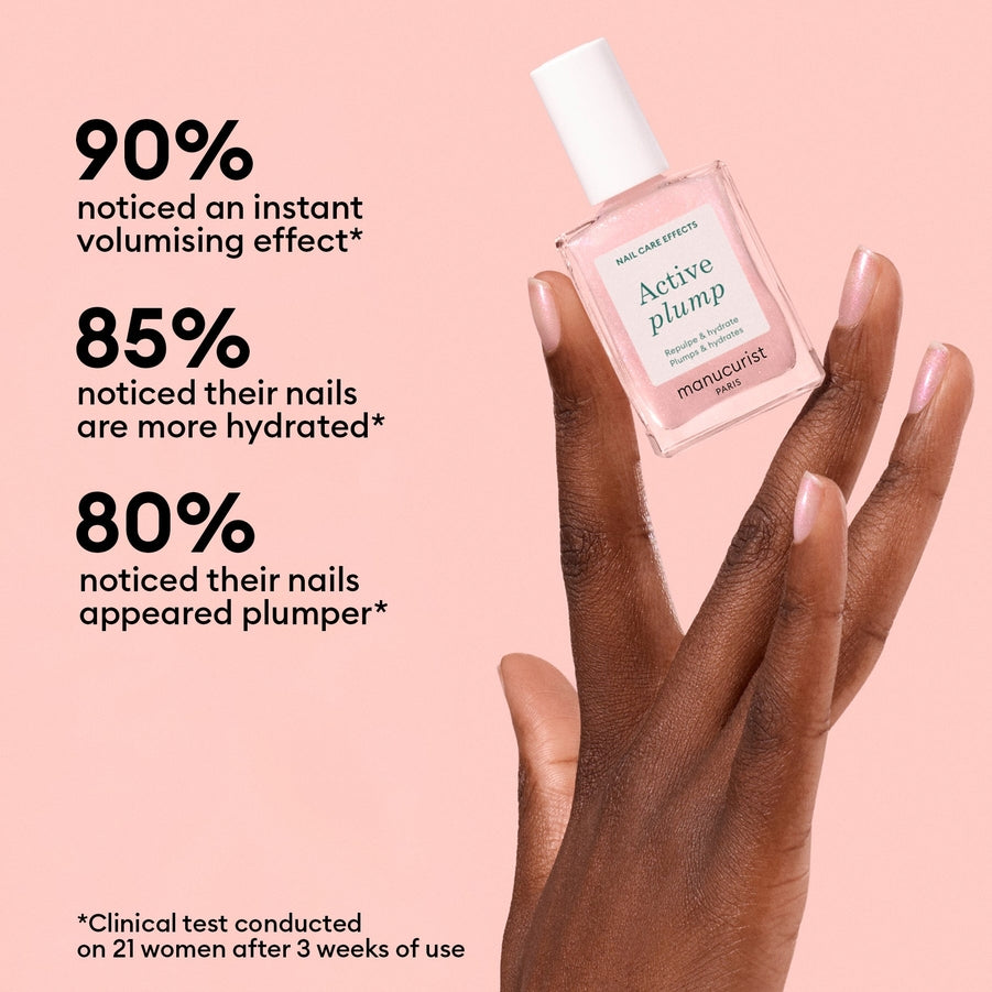 Manucurist - Active Plump Nail Polish - Pink Glazed