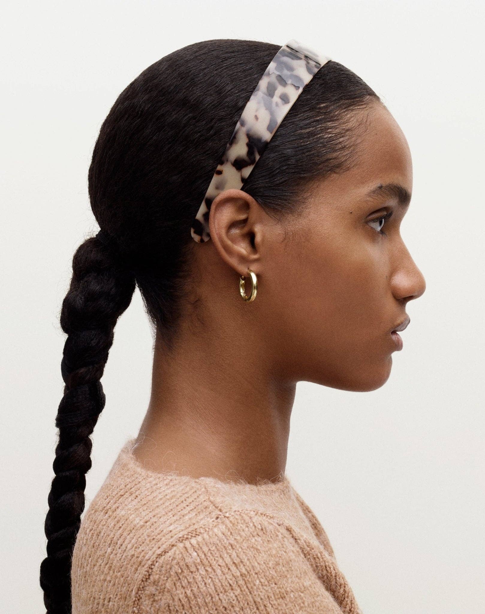MACHETE - 3/4" Petite Hoops - Silver