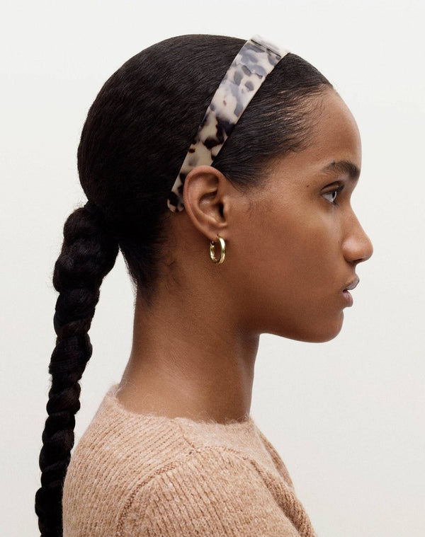 MACHETE - 3/4" Petite Hoops - Silver