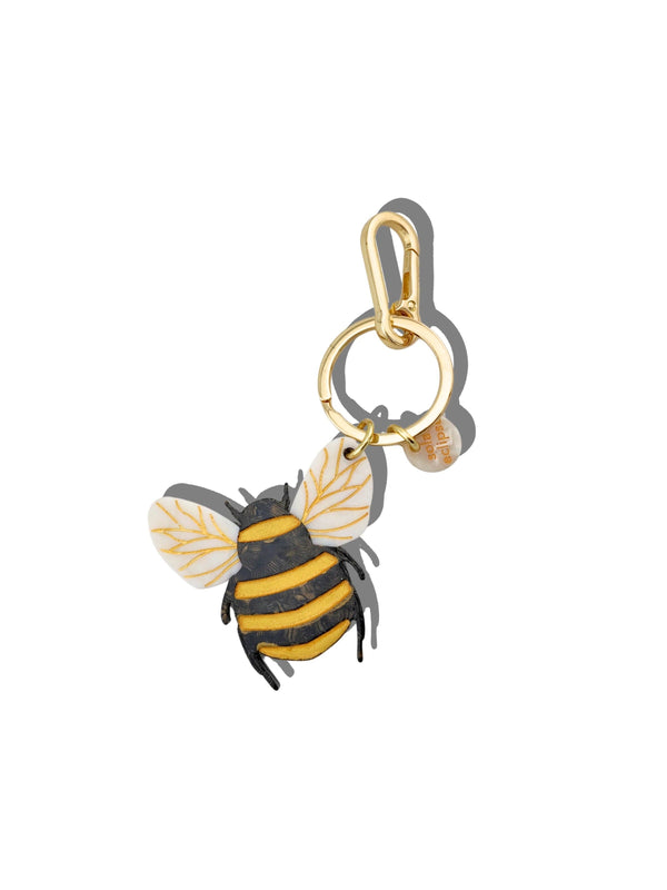 Solar Eclipse - Bag Charm + Keychain - Honey Bee