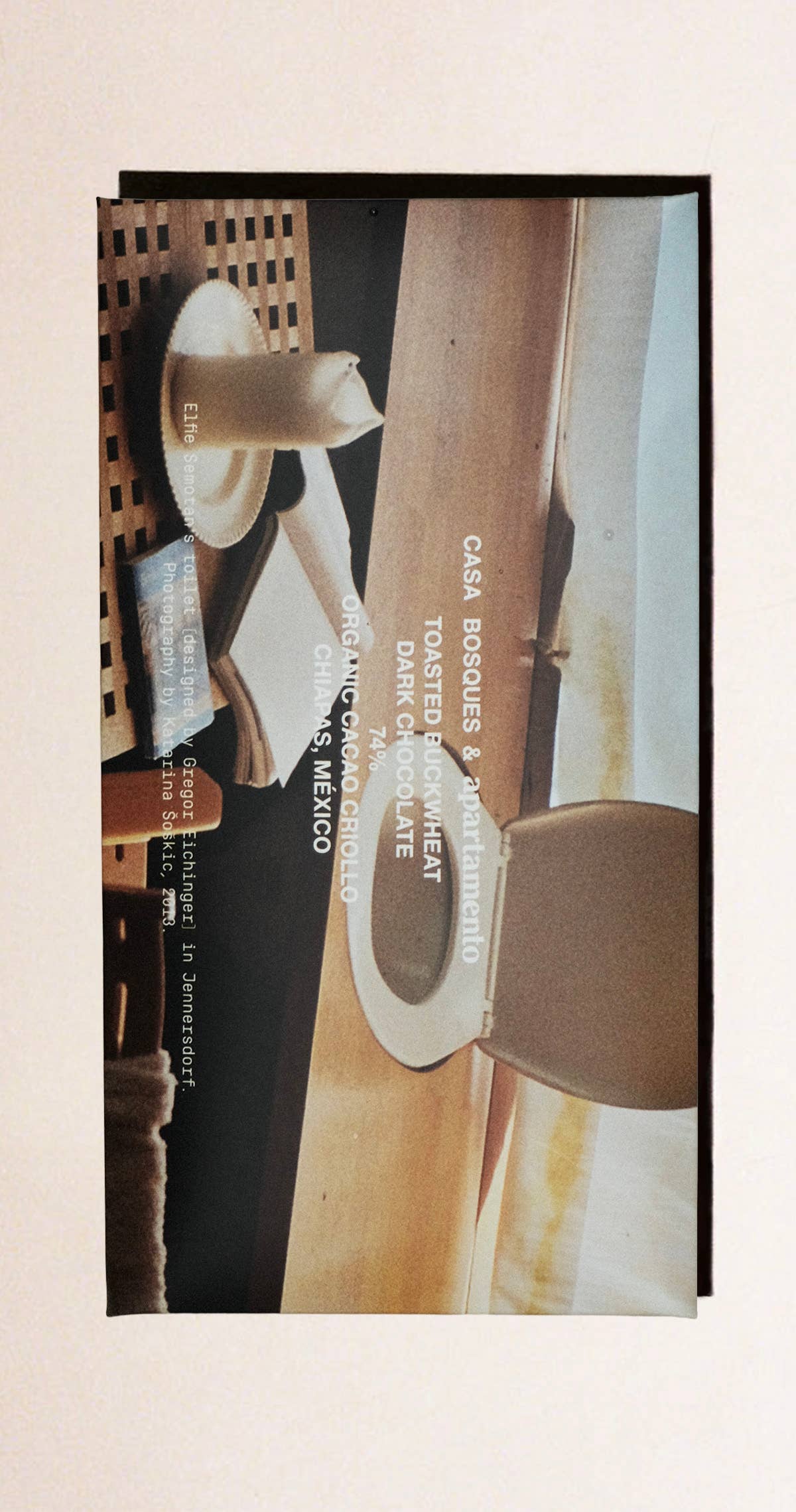 Casa Bosques x Apartmento - Dark Chocolate 72% - Toasted Buckwheat