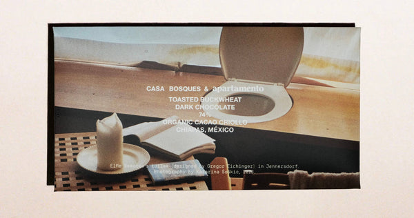 Casa Bosques x Apartmento - Dark Chocolate 72% - Toasted Buckwheat