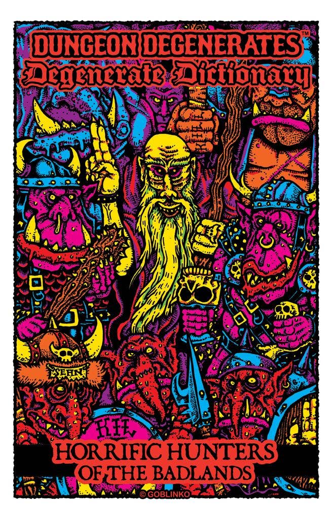 GOBLINKO - Dungeon Degenerates Lore Book Bundle at Space Camp in Portland, Oregon