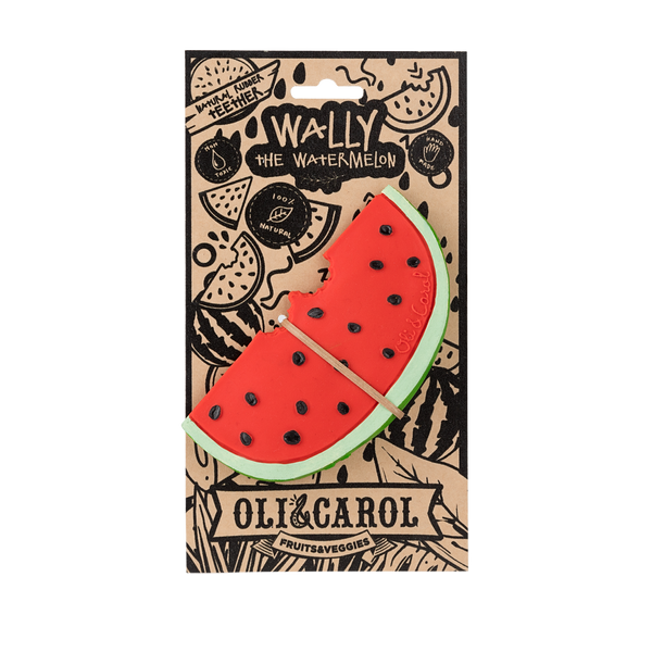 Oli & Carol - Wally the Watermelon Teether Toy