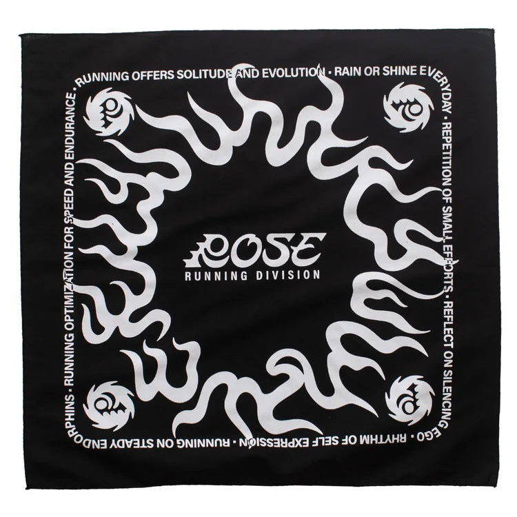Rose Endurance - Rose Bandana - Black
