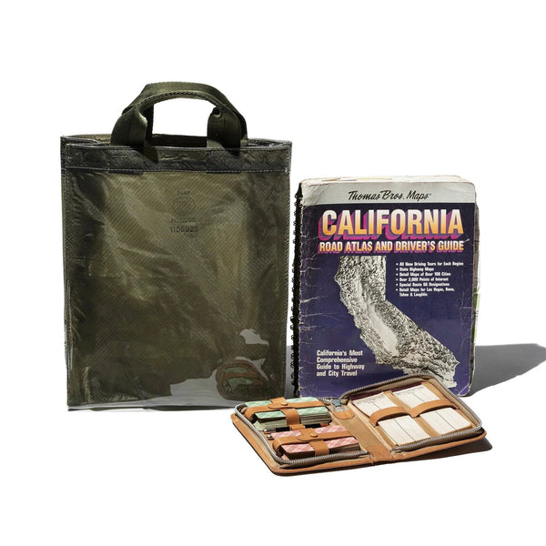 Puebco - Covered Parachute Document Bag - Olive