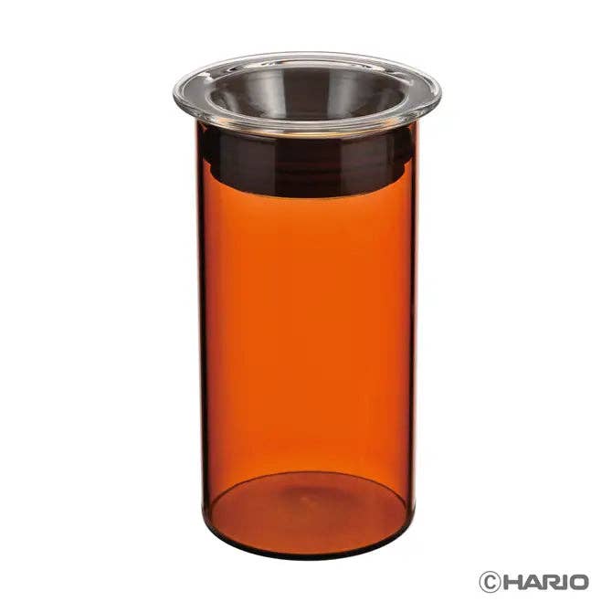 Hario - Colors Glass Series - Canister 400mL: Amber